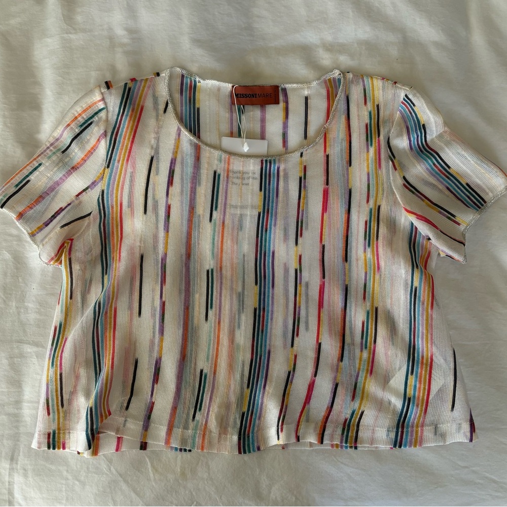 Missoni Mare Crop Top Size 40